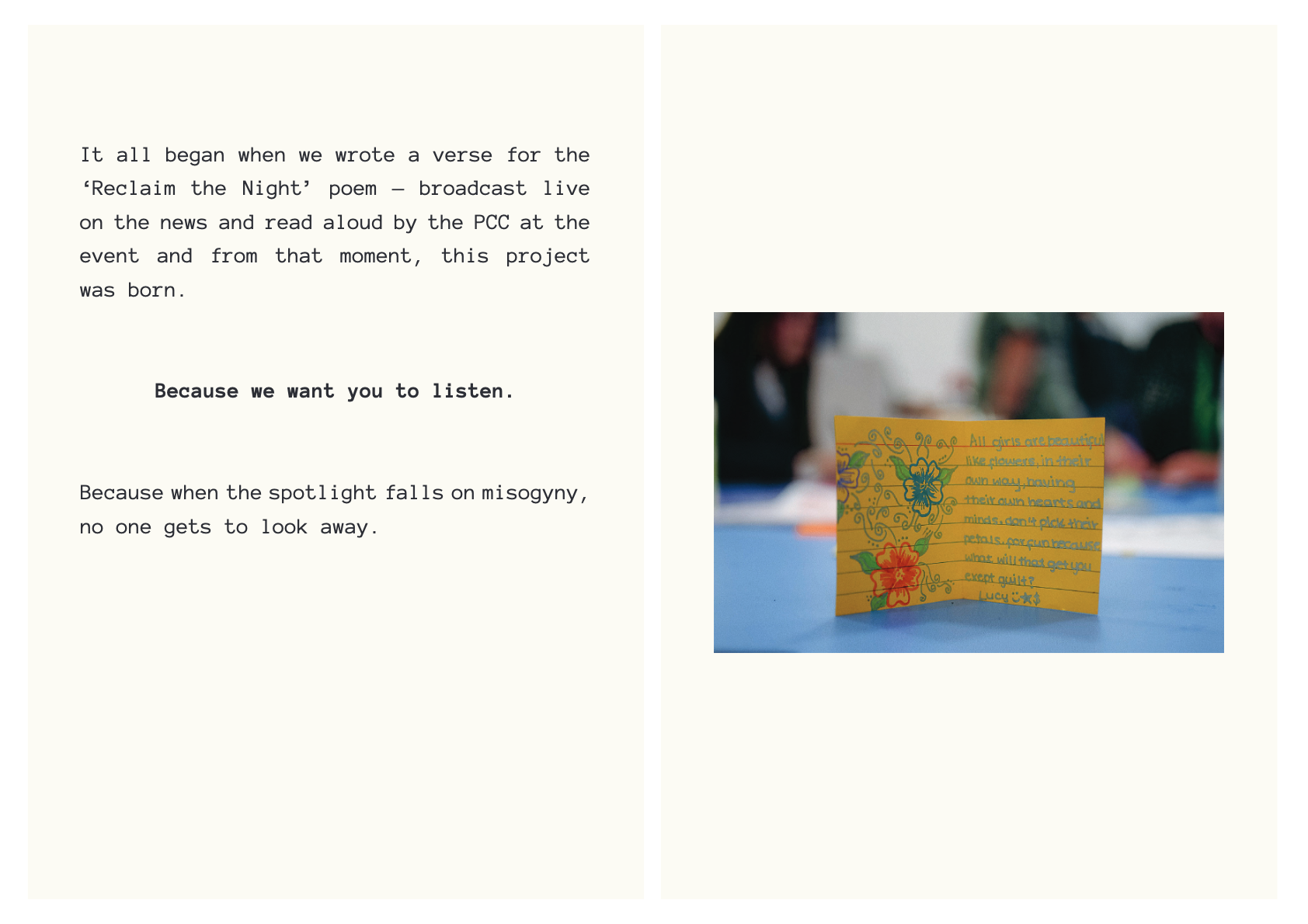 Pages 3 and 4 of the book