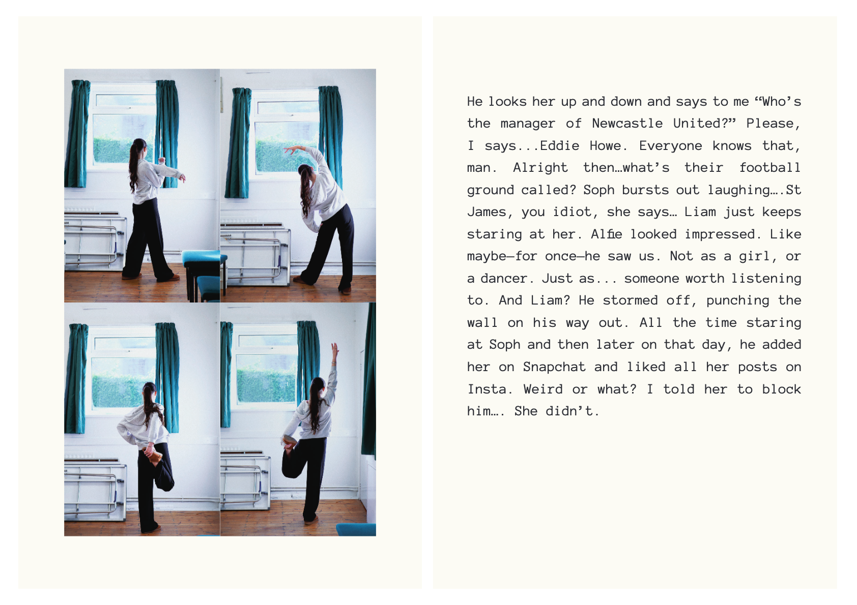 Pages 3 and 4 of the book